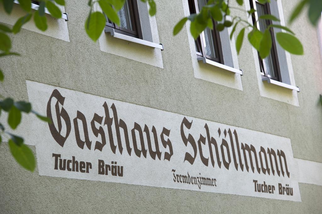 Gasthaus Schoellmann Feuchtwangen Exterior photo