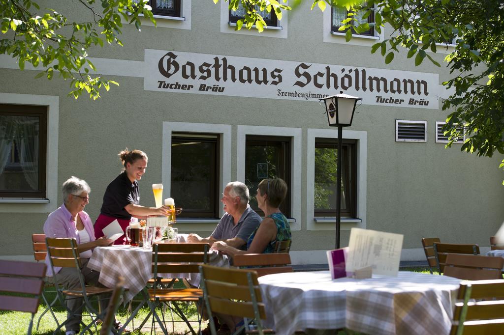 Gasthaus Schoellmann Feuchtwangen Exterior photo